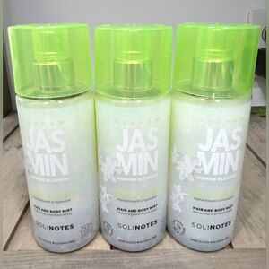 Solinotes Jasmine Blossom Hair & Body Mist - Bundle Of 3